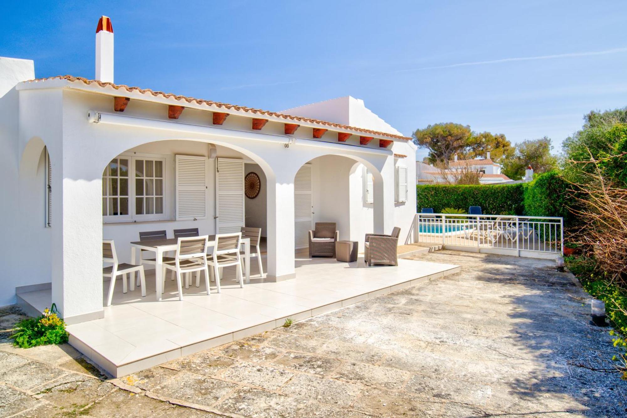 Cas Buc - Villa Con Piscina A Pasitos Del Mar Cala Blanca  Exterior photo